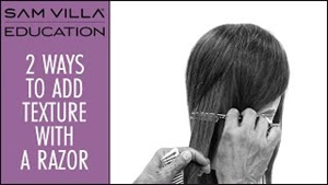 Texture To Hair With A Razor