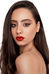 bold red lips and flawless skin how to
