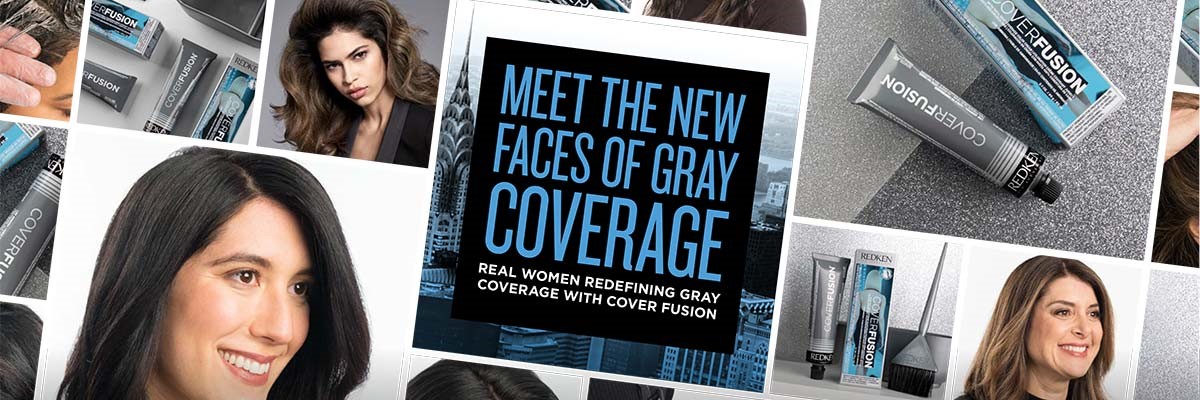 Meet the faces of Gray Coverage by Redken