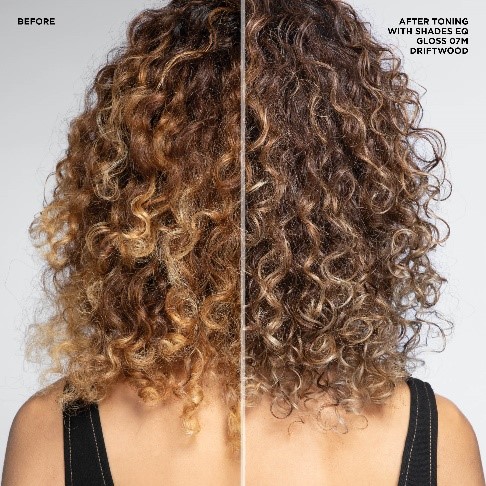 Shades EQ Matte before and after | SalonCentric